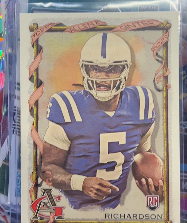 2023 Topps Composite #403 Anthony Richardson Allen & Ginter Rookie — front