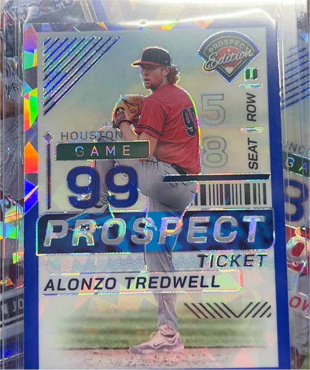 2024 Panini Prospect Edition Ticket #12 Alonzo Tredwell — front
