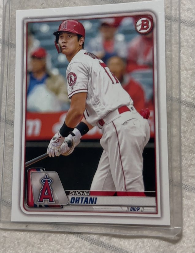 2020 Bowman #26 Shohei Ohtani — front