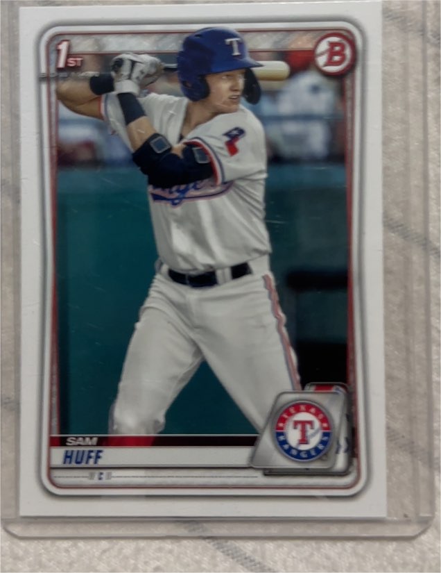 2020 Bowman #BP-33 Sam Huff — front