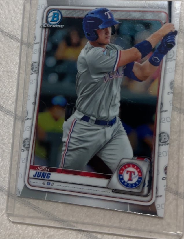 2020 Bowman Chrome Prospects #BCP-113 Josh Jung — front