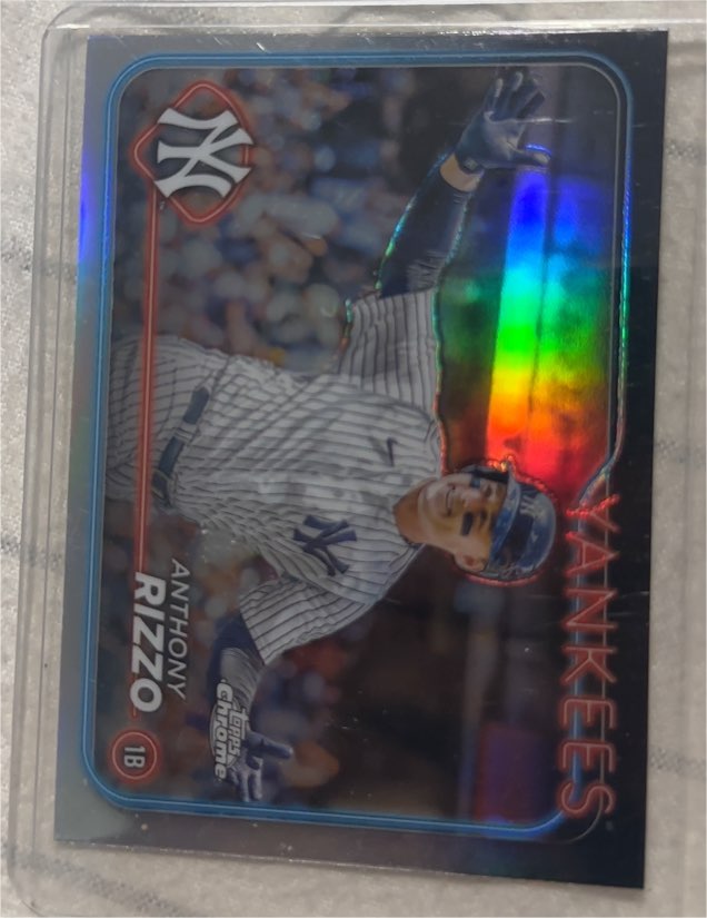 2024 Topps Chrome #127 Anthony Rizzo — front