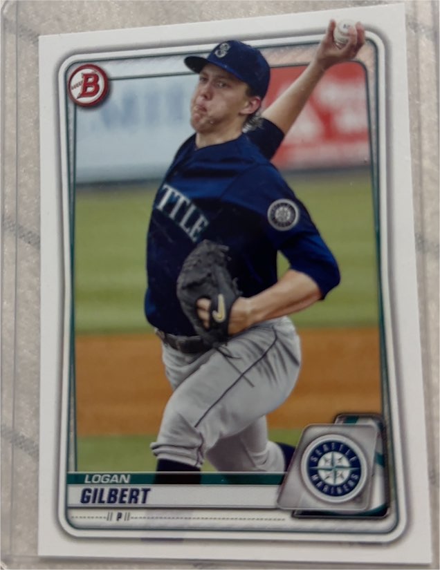2020 Bowman Prospects #BP-58 Logan Gilbert — front