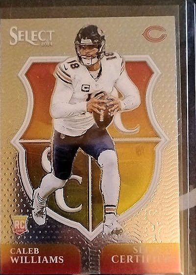 2023 Panini Select Certified Caleb Williams RC Chicago Bears — front
