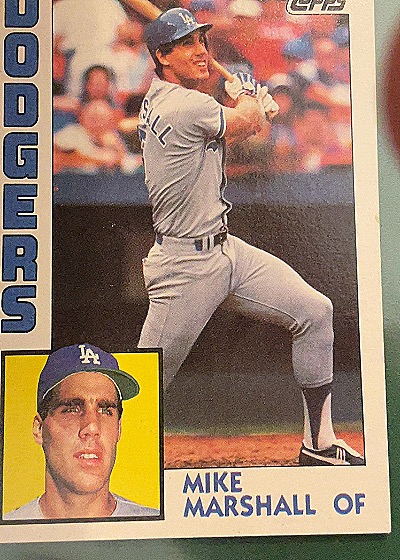 1984 Topps #634 Mike Marshall — front