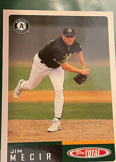 2002 Topps Total #526 Jim Mecir — front