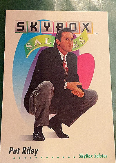 1991-92 SkyBox #576 Pat Riley — front