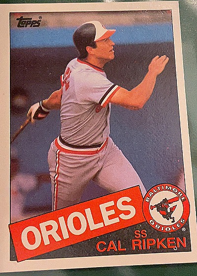 1985 Topps #30 Cal Ripken Jr. — front