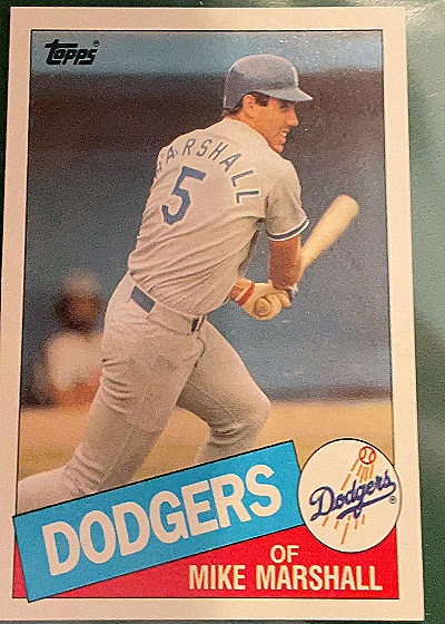 1985 Topps #85 Mike Marshall — front