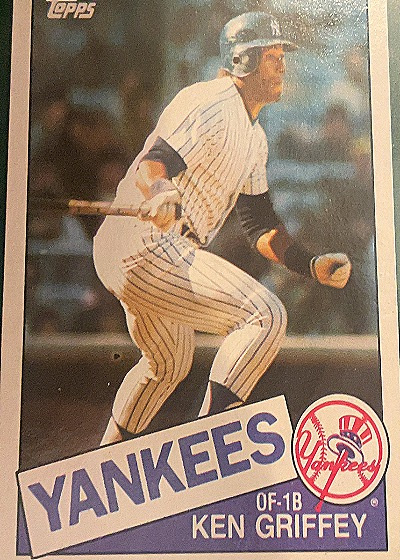 1985 Topps #380 Ken Griffey — front