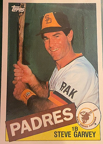 1985 Topps #450 Steve Garvey — front