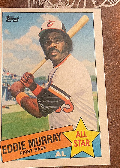 1985 Topps #701 Eddie Murray — front