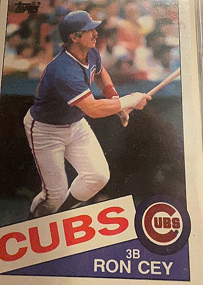 1985 Topps #768 Ron Cey — front