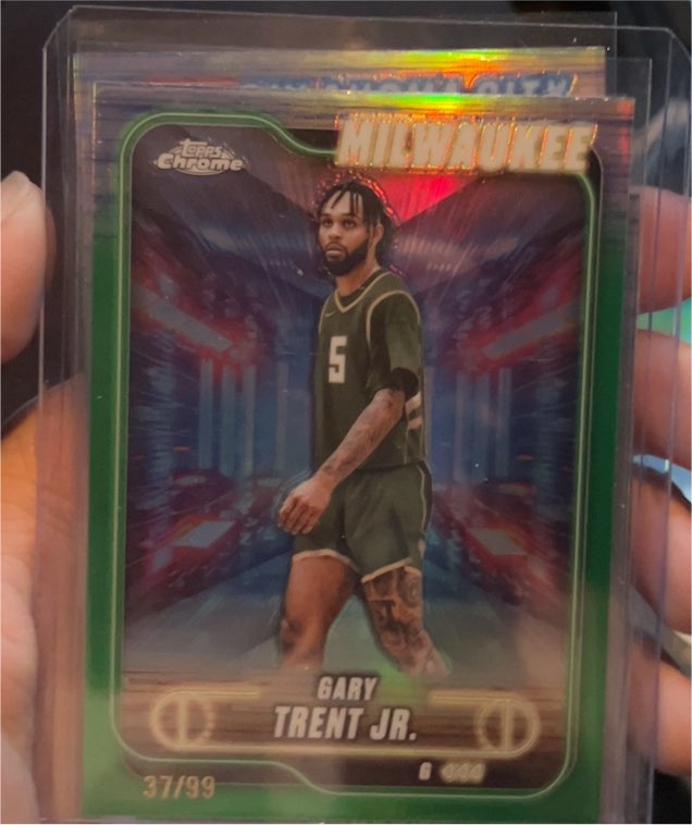 2024-25 Topps Chrome #81 Gary Trent Jr. — front