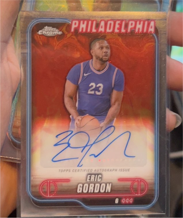 2024-25 Topps Chrome #TCA-EG Eric Gordon — front