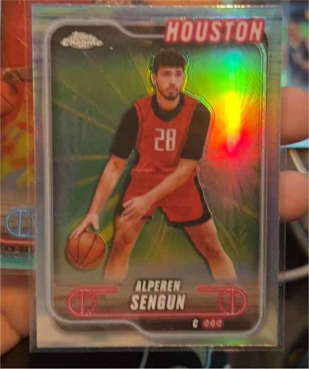 2023 Topps Chrome #28 Alperen Sengun — front