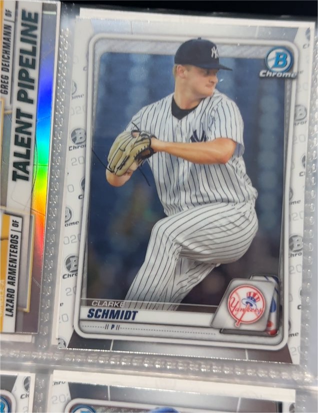 2020 Bowman Chrome Prospects #BCP-53 Clarke Schmidt — front