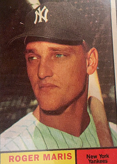 1961 Topps #2 Roger Maris — front