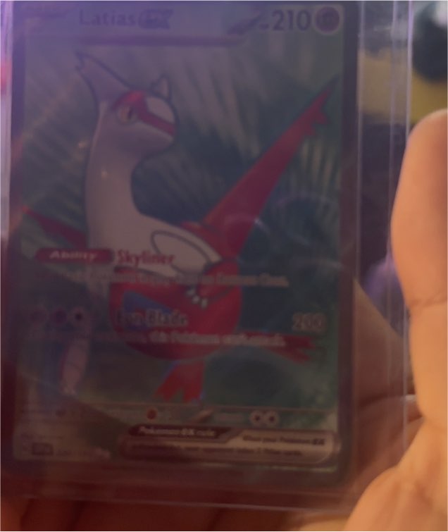 2022 Pokémon TCG Latias V 210 — front