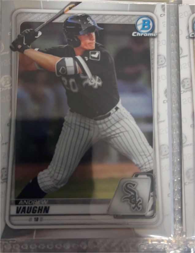 2020 Bowman Chrome Prospects #BCP-26 Andrew Vaughn — front