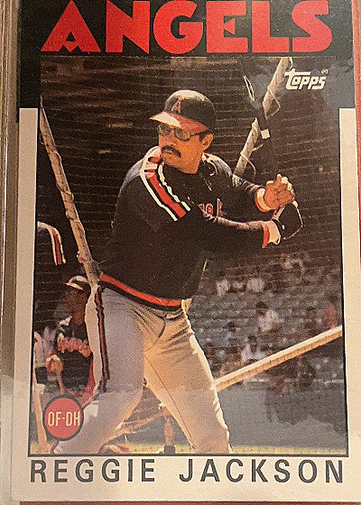 1983 Topps #300 Reggie Jackson — front
