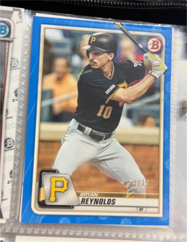 2020 Bowman #31 Bryan Reynolds — front