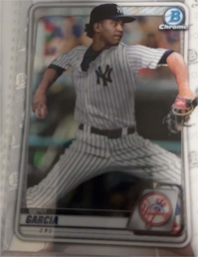 2020 Bowman Chrome Prospects #BCP-125 Deivi Garcia — front