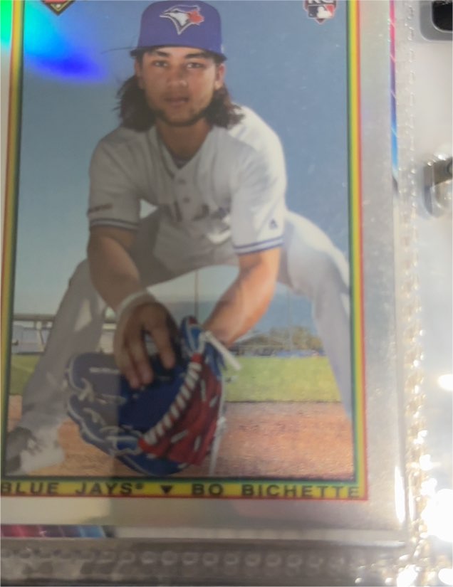 2020 Bowman #90B-BB Bo Bichette Toronto Blue Jays — front