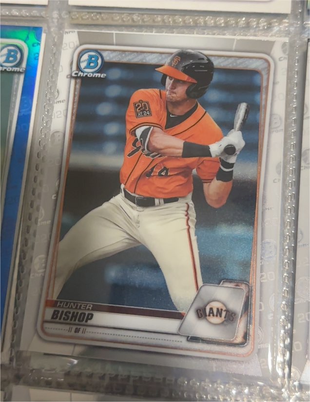 2020 Bowman Chrome Prospects II #BCP-129 Hunter Bishop — front