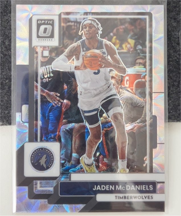 2022-23 Donruss Optic #67 Jaden McDaniels — front