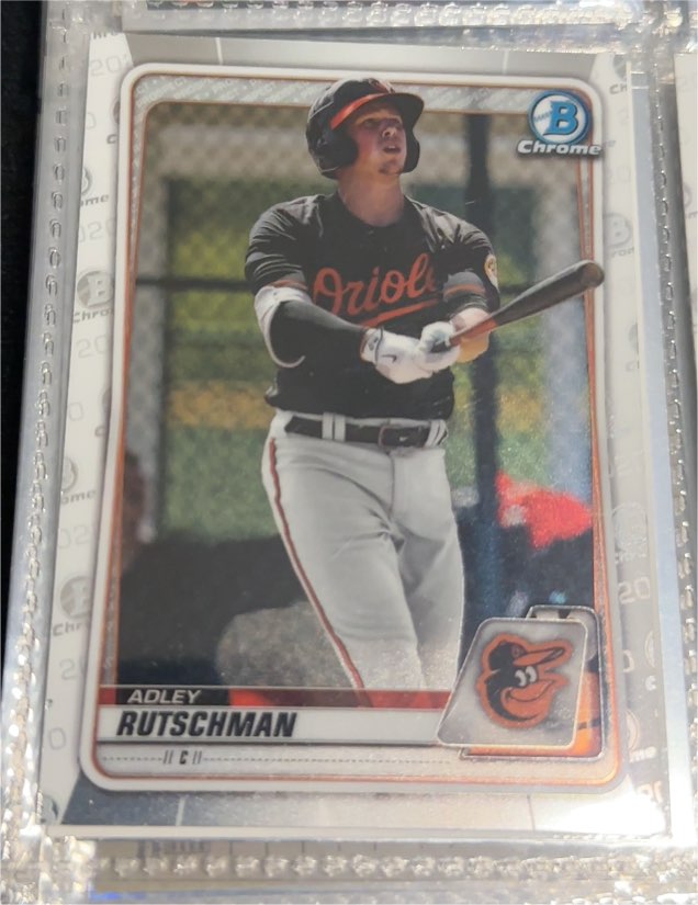2020 Bowman Chrome Prospects #BCP-50 Adley Rutschman — front