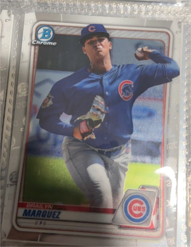 2020 Bowman Chrome Prospects #BCP-49 Brailyn Marquez — front