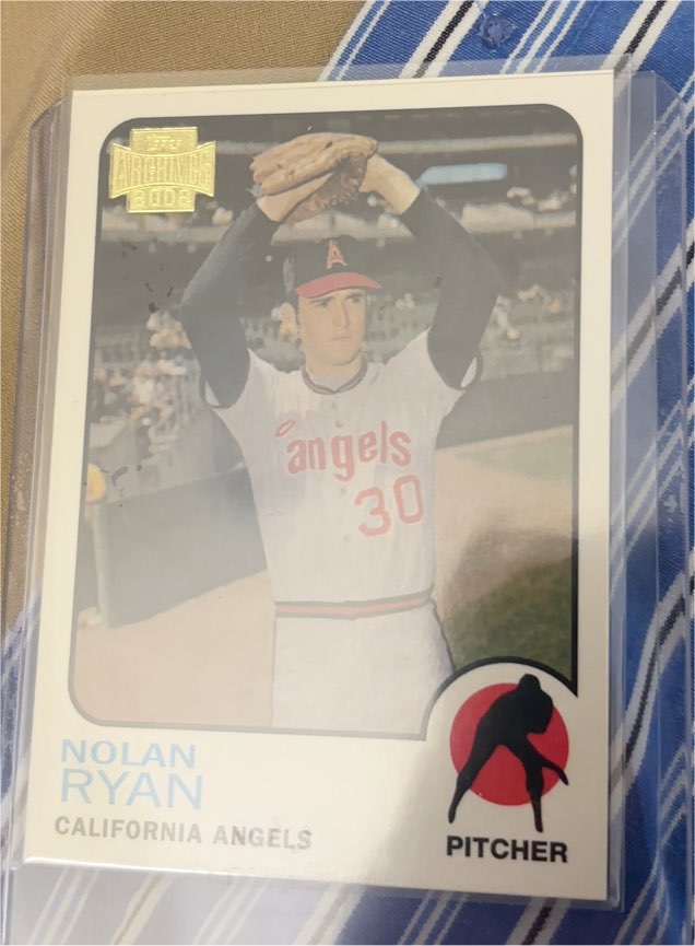 2002 Topps Archives #134 Nolan Ryan — front