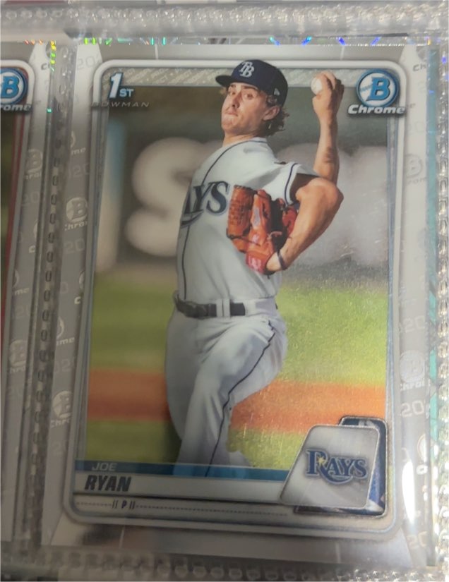 2020 Bowman Chrome Prospects #BCP-117 Joe Ryan — front
