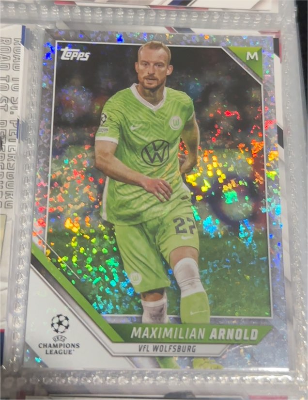 2021-22 Topps Chrome UEFA Champions League #151 Maximilian Arnold — front