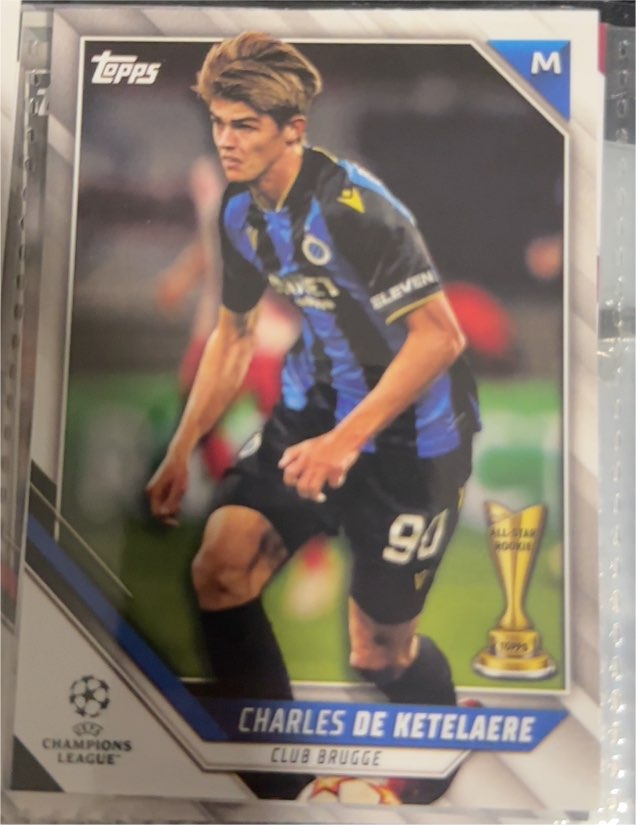 2021-22 Topps UEFA Champions League #59 Charles De Ketelaere — front