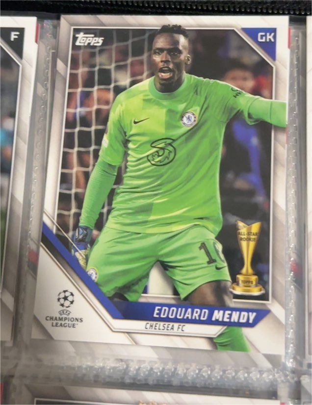 2021-22 Topps UEFA Champions League #167 Edouard Mendy Chelsea FC — front