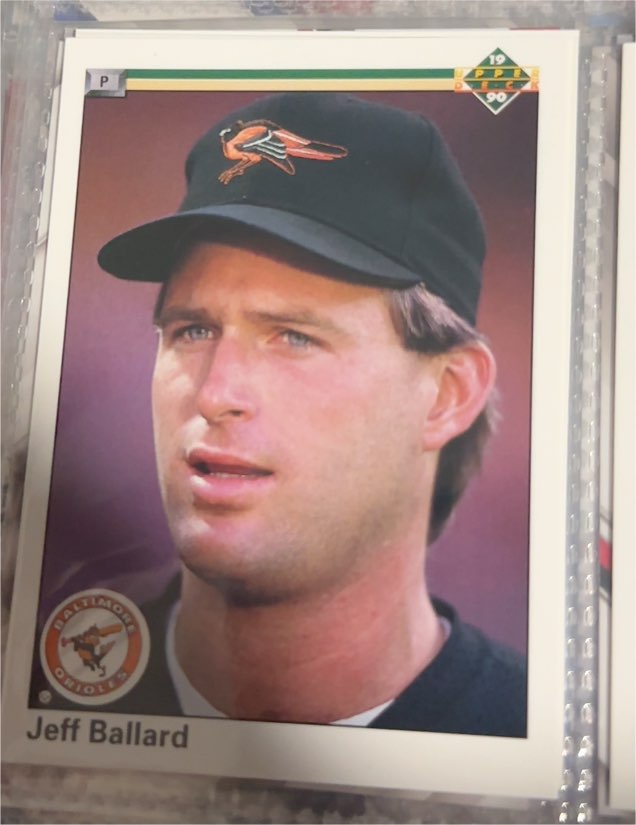 1990 Upper Deck #259 Jeff Ballard — front