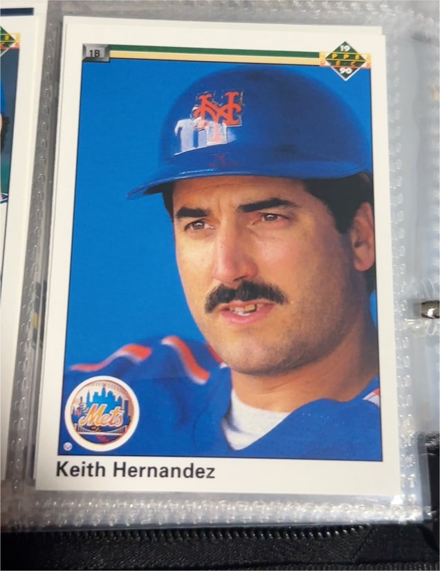 1990 Upper Deck #222 Keith Hernandez — front