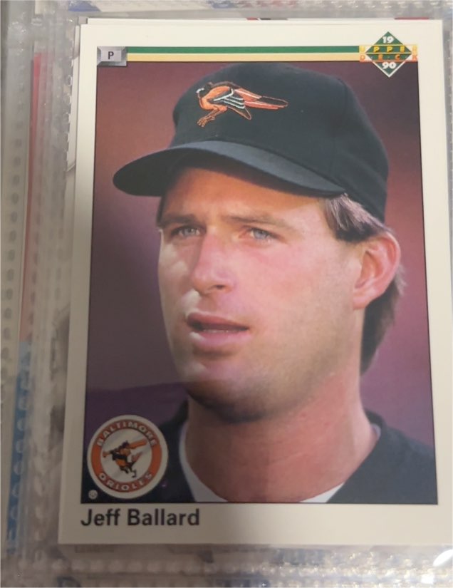 1990 Upper Deck #259 Jeff Ballard — front
