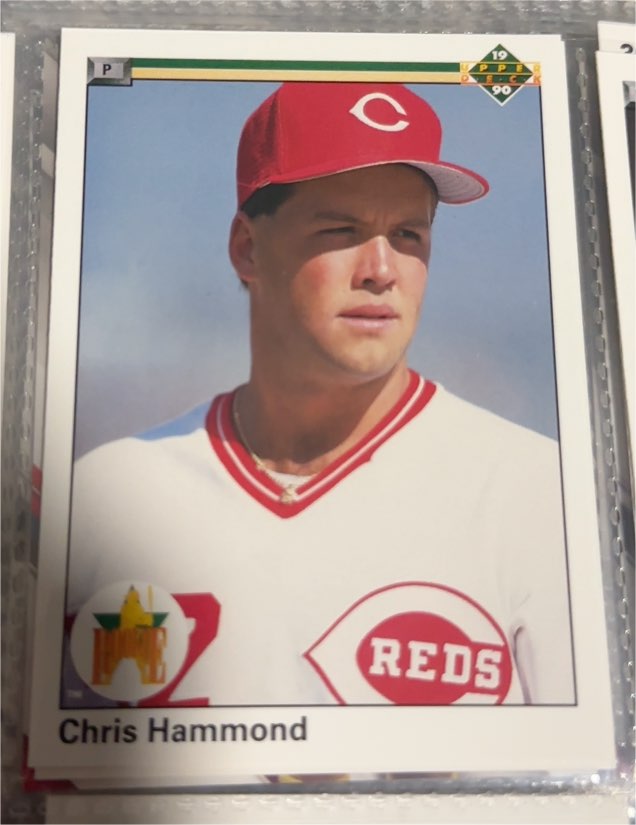1990 Upper Deck #52 Chris Hammond — front