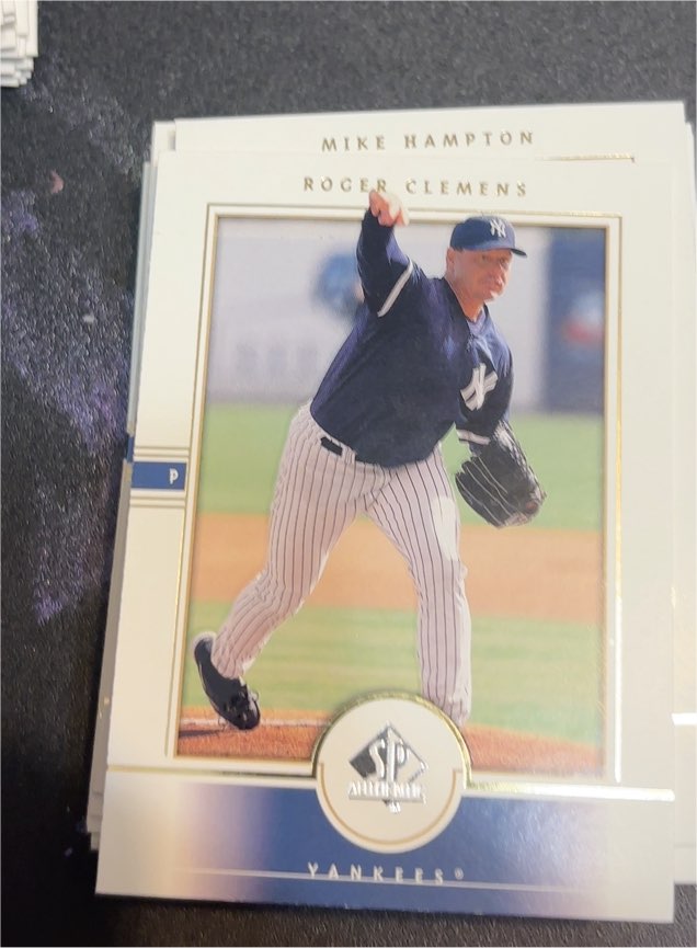 2000 Upper Deck SP Authentic #39 Roger Clemens — front
