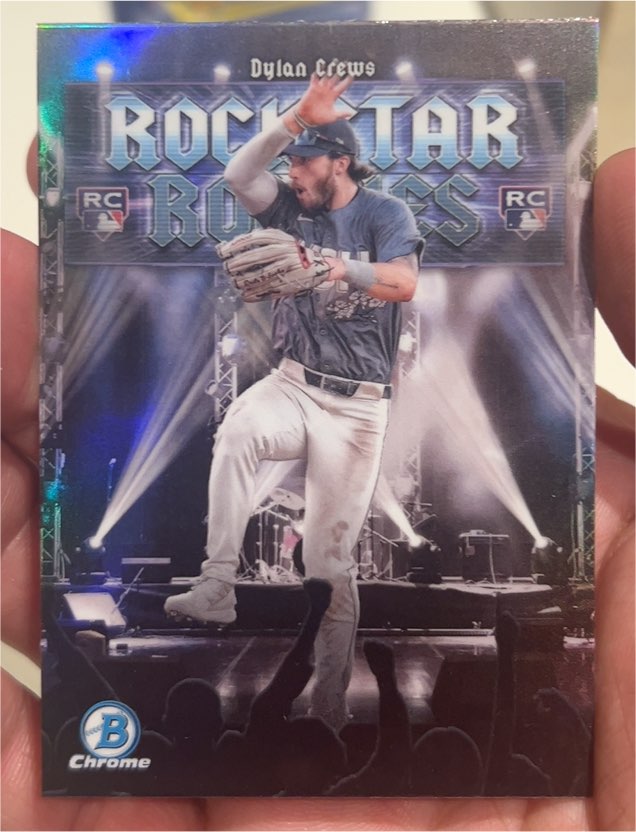 2025 Bowman Chrome #RR-15 Dylan Crews — front