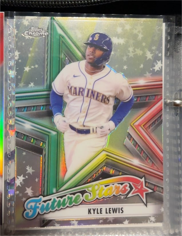2021 Topps Chrome #FS-3 Kyle Lewis Future Stars — front