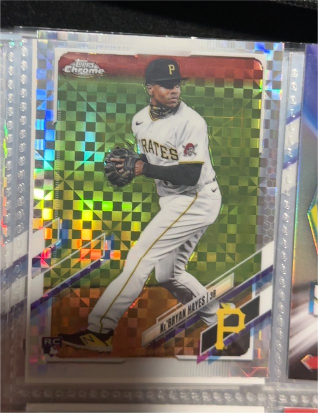 2021 Topps Chrome #191 Ke'Bryan Hayes — front