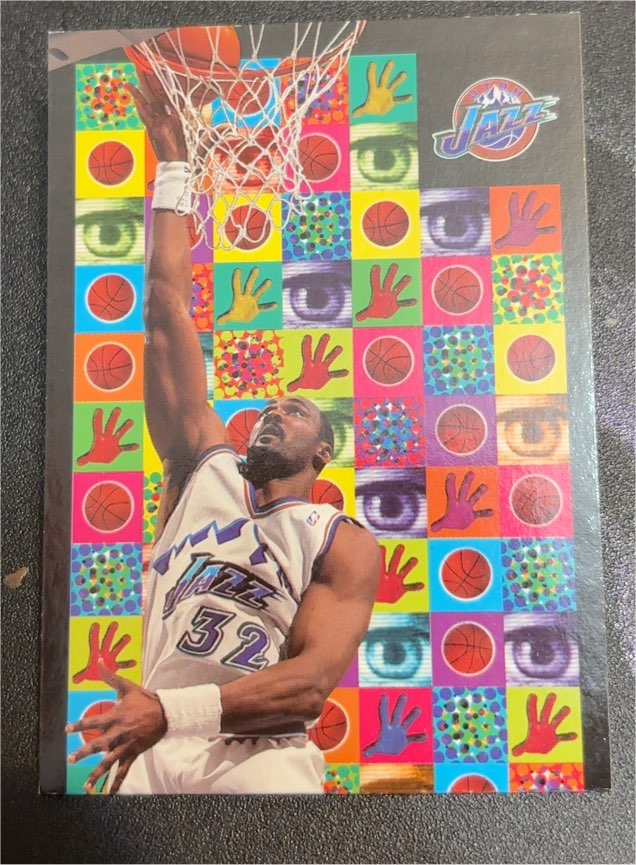 1998-99 SkyBox Thunder Bringin' It #4BI Karl Malone — front