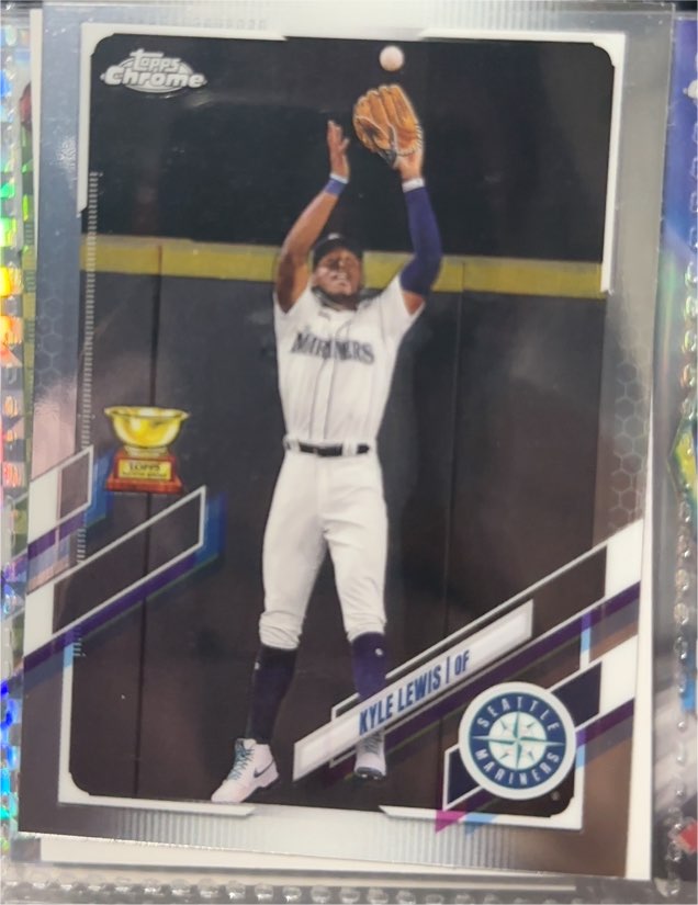 2021 Topps Chrome #93 Kyle Lewis — front