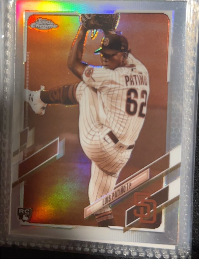2021 Topps Chrome #196 Luis Patino — front