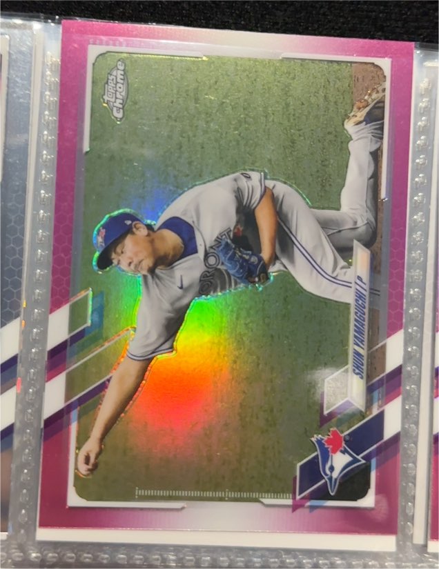 2021 Topps Chrome #15 Shun Yamaguchi — front