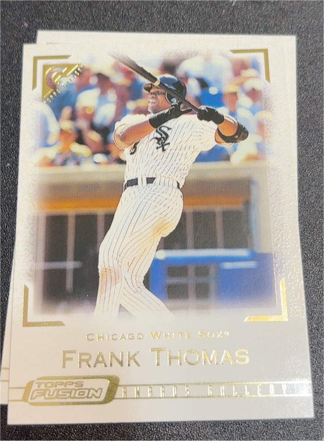 2001 Topps Fusion #93 Frank Thomas — front